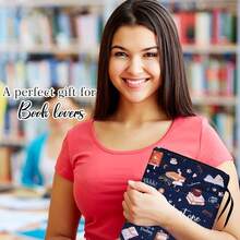 One Slipcover Of "Only One Chapter Left" With A Zipper And Front Pocket, Perfect For Paperbacks, An Ideal Gift For Book Lovers. - 彩色 - 查看 2