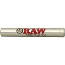 RAW Thentic Cigar Style Aluminum Tube Silver 1 Count - As Pic - View 2