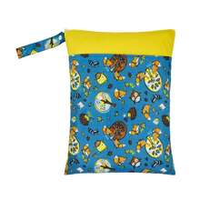 Wet Bags 1 Pack, Waterproof Reusable Travel Bags For Swimsuits, Baby Cloth Diapers, Beach, Pool, Gym Bags And Wet Clothes With 2 Pockets,Pouch,Makeup Pouch,Travel Essential - Multicolor - View 17