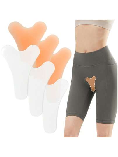 1pc Concealer, Concealer, Reusable Invisible Adhesive Silicone Underpants, Anti Camel Shoes For Tight Pants, Head Cover For Ballet Yoga Pants