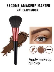 14件套化妆工具套装，包括：12支化妆刷+2个三角粉扑+2个化妆海绵 - 彩色 - 查看 5