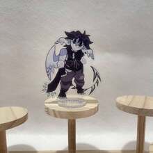 1 Stück 10cm Acryl Ständer Q-Stil Spielfigur Tischdekoration Geschenk, Schutzfolie auf Vorder- und Rückseite - Verschiedenfarbig - Übersicht 11