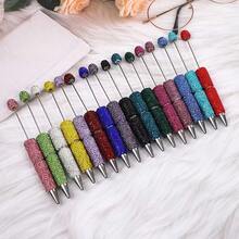 10支装DIY串珠亮片笔套装，水钻圆珠笔，时尚配饰，激发创意，打造专属笔款，适用于学校、办公室和手工制作，是青少年和成人的理想礼物，也是生日和节日的完美之选。 - 彩色 - 查看 4