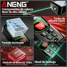 100m Telémetro Láser Medidor De Distancia Distanciómetro Aneng K100 - Negro - Ver 6
