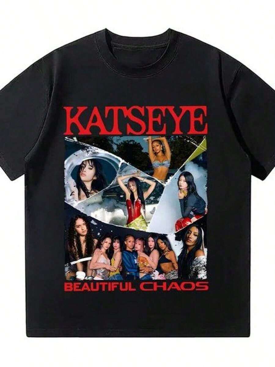 2026 Young Girls' Boys' Graphic Cotton Graphic Tees, Katseye Music Shirt, Katseye K-Pop Graphic T-Shirt, Katseye Gnarly T-Shirt, Katseye K-Pop T-Shirt, Gabriela Shirt, T-Shirt For Teenagers, Music T-Shirt Boys' T-Shirts Girls' Outfits Matching Mother-Daughter Wear TV-Inspired Gifts For Girls Teenage Girls' Clothing Boys' Apparel Gifts For Teenage Boys Children's Outfits Girls' Aesthetic T-Shirts Teenage Girls' Tops Teenage Girls' T-Shirts Teenage Girls' Clothing Girls' Jackets Boys' Apparel Girls' Outfits Teenage Girls' Tops Matching Parent-Child Wear Boys' T-Shirts Children's Clothing Gifts For Girls New Year Gifts - Black25 - 查看 1