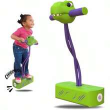 trampolin para ejercicioMACK222 Pogo Stick Pogo Jumper Foam Pogo Jumper Palo de Pogo Saltan Pogo para s Ejercicio de Equilibrio Un Gran Regalo para s de 3 a 12 años los Adultos también Pueden Jugar con él - verde - Ver 8