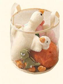 Transparent Storage Basket, Building Blocks Storage Box, Available In Large And Small Sizes, Large Capacity, Multi-Functional Household Storage Basket - Multicolor - View 9