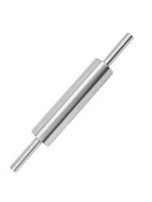 1pc Stainless Steel Rolling Pin, Dough Roller, Baking Tool For Home Kitchen - Multicolor - View 9