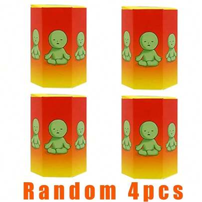 lIVING serie muñeca verde noctilucente figuras de acción decoración modelo juguete Fans regalos para niños