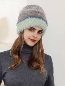 1pc Unisex Halloween Personalized Knitted Balaclava Neck Warmer Ski Mask, Funny Little Devil Design Covering All But Eyes, Winter - A - View 19