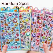 3D Embossed Cute Fruit Cartoon Stickers, DIY Scrapbooking Diary Decorative Stickers - Multicolor - View 8