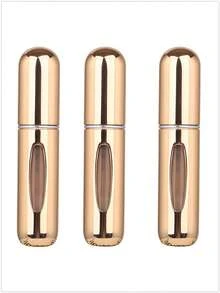 1/2/3 chai xịt nước hoa 5ml có thể tái sử dụng, thiết kế đổ đầy từ đáy, chai xịt nước hoa kích thước nhỏ gọn tiện dụng khi đi du lịch, hộp đựng dạng sương tái sử dụng cho bãi biển, unisex - 5ml - Xem 17