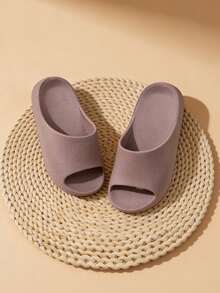 2026新款高端家居拖鞋，防滑软底，踩在便便上的感觉，仿皮EVA拖鞋 - 蒟蒻紫 - 查看 6