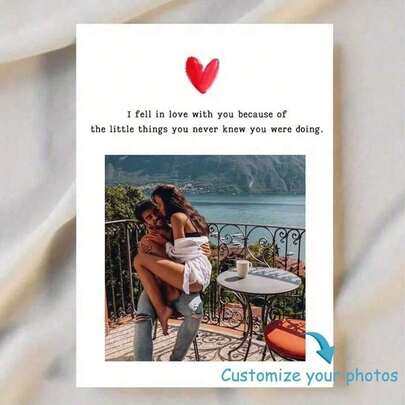 1pc Funny Anniversary Card - Wedding Anniversary Card - Men's Birthday Card - Women's Birthday Card - Humorous Card For Husband - Joke Card For Wife, Anniversary Card, Postcard, Greeting Card, Customizable Message Inside, Christmas