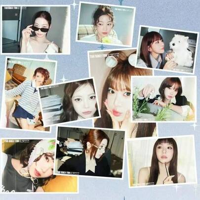 2026 SEASONS GREETINGS Calendar Inserts, Posters, Room Decoration Stickers, Fan Collectibles, Sakura, Kim Chea Won, Huh Yunjin, Kazuha, Hong Eunchae.