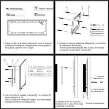 Soporte para Pantalla Fijo de 14" a 43" Pulgadas, 25 Kg de Carga - Negro - Ver 4