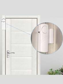 DeTODO Alarma Inalámbrica Para Puerta Y Ventana 1/2/3 PZAS - Blanco - Ver 6