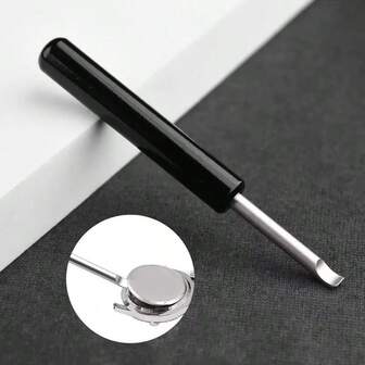 1pc Watch Back Cover Opener Tool, Alloy Repair Tool Lever, No Assembly Required, Watch Maintenance And Case Removal Tool - Suitable For Watch Enthusiasts And Professionals
