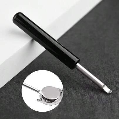 1件装手表后盖开启工具，合金维修工具杆，无需组装，手表保养和表壳拆卸工具 - 适用于手表爱好者和专业人士