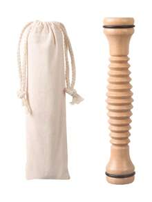 1 Set (Massager + Storage Bag) Wooden Foot Massager, Multi-Function Massager Can Relieve Plantar Fasciitis, Promote Blood Circulation And Relieve Stress - Multicolor - View 8