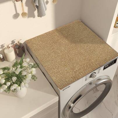 1 Stück 2026 neues Ananas-Muster Stoff, dicht gewebt mit guter Textur, maschinenwaschbare Schutzauflage - langanhaltend - geeignet für Waschmaschine und Trockner, leicht zu reinigen, kann in Waschküche und Küche verwendet werden