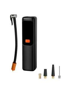 便攜式充氣泵 150 PSI 輪胎充氣機，附顯示螢幕、USB 快充、自動斷電保護，適用於汽車、自行車、摩托車、籃球、足球，適合駕駛者與單車騎士的輕巧便攜充氣泵 - 彩色 - 查看 13