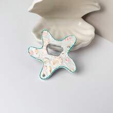 1 pièce Aimant de réfrigérateur et ouvre-bouteille à double usage en forme d'étoile de mer avec motif d'éponge et de poisson, convient pour la décoration de la maison, l'usage quotidien, les voyages à la plage, les cadeaux de vacances - Multicolore - Voir 13