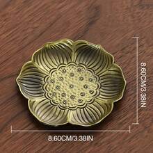 1pc Brass Cup Mat, Suitable For Gongfu Tea Ceremony, Tea Cup Holder, Heat-Resistant Metal Tea Set Accessory - Multicolor - View 33