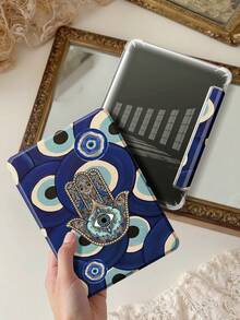 Eye Pattern Basic Tablet Sleeve, Minimalist Design - Multicolor - View 8