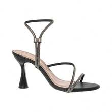 Stessy Shoes Women Heeled Sandals - màu đen - Xem 3