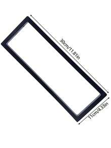 1个现代简约镂空创意干花相框（塑料），3D干花展示架，DIY悬浮相框（非玻璃），生日/毕业礼物，干花，项链首饰样品展示架 - 白色 - 查看 15