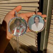 Large Solid Photo Frame Customized Photo Hip-Hop Men's Overweight Pendant Necklace Customized Photo Necklace Personalized  Handsome Rapper - 彩色 - 查看 7