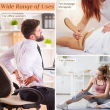 1pc Wooden Lymphatic Drainage Massage Tool, Wooden Cellulite Reduction Body Shaping Tool, Used To Reduce Cellulite, Release Muscle Tension, Body Shaping - Multicolor - View 7