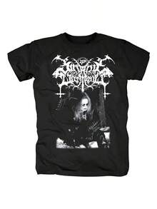 COOL SUMMER Fashion Short Sleeve Satanic Warmaster Black Heavy Metal T Shirt Cotton Tee Tops Harajuku Streetwear Hip Hop Tshirt - màu đen - Xem 1