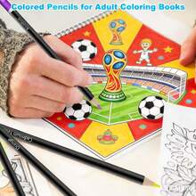 Advanced Color Pencil | A Set Of 72, 3.0mm Soft Core Leads With Rich And Vibrant Colors That Can Be Mixed, Perfect For Beginners And Advanced Artists (72 Color Oily Lead) Back To School - 72色方盒 - 查看 4