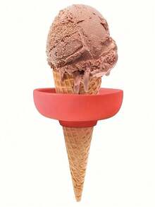 Silicone Ice Cream Pop Holder Set, Summer Ice Pop Holder, Leak-Proof Ice Cream Pop Holder With Drip Tray, Portable Kids Ice Pop Mold Tray With Carrying Case, Dishwasher - Multicolor - View 5