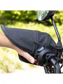 1 đôi găng tay bảo vệ tay lái xe máy, chống nắng và chống tuyết, bọc tay lái. - Nhiều màu - Xem 3