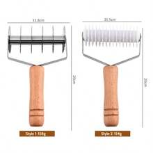 Stainless Steel Manual Dough Cutter, Pasta Maker, Vegetable Chopper - Food- Metal Kitchen Tool For Cutting Dough, Slicing Vegetables - Multicolor - View 6