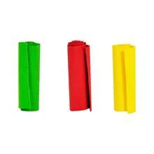 3 paquetes, nuevos filtros de cigarrillo de papel de tres colores, tamaño 21 X 60mm, 50 hojas/paquete, accesorios para fumar, papel de filtro de cigarrillo, paquete pequeño de papel de filtro - Multicolor - Ver 5