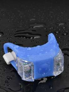 Bicycle Silicone LED Flashing Night Riding Warning Light, Skateboard Light, Outdoor Cycling Taillight