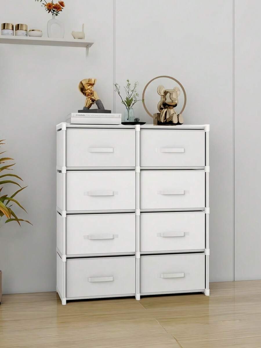 1pc Multi-Layer Storage Cabinet With Drawers, Bedroom Lingerie Organizer, Home Use Assembly Storage Rack, Floor Standing Assembly Storage Rack