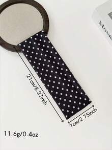 1 pieza/4 piezas Diadema elástica con estampado de lunares retro, versátil para la vida diaria, yoga, actividades al aire libre, accesorio de moda para mujer, banda para el cabello, accesorio de cabello esencial para vacaciones, complementos de verano - Multicolor - Ver 3