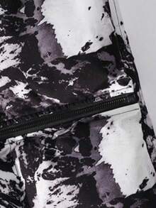 Ropa de algodón de cuello alto en invierno, abrigos de pareja a prueba de viento engrosados y cálidos, chaquetas de algodón de plumas masculinas, ropa de algodón de camuflaje, ropa de algodón de camuflaje - Blanco - Ver 7