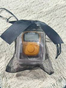 7-Channel Finger Ring With Lockscreen, Manual Electronic Digital Display With Time, Rechargeable Ring Counter - Multicolor - View 12