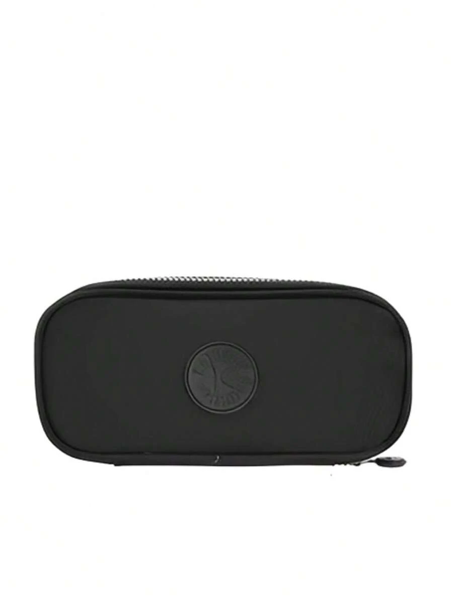 Single-Opening Pencil Case, Washable With Water. - 黑色 - 查看 1