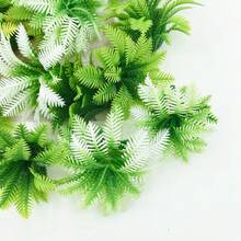 10pcs Artificial Fern Plant 4-Layer Coconut Leaf, Mini Plastic Plants Micro Simulation Flower Tree Model, Artistic Handmade Pot Landscape - 10pcs Artificial Plant - View 6