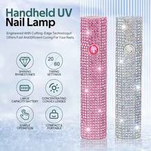Portable Handheld UV/LED Nail Lamp, Can Cure All Types Of Gel Nail Polish, Nail Art Tool, USB Rechargeable Quick Drying Nail Light - Multicolor - View 3