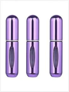 1/2/3 chai xịt nước hoa 5ml có thể tái sử dụng, thiết kế đổ đầy từ đáy, chai xịt nước hoa kích thước nhỏ gọn tiện dụng khi đi du lịch, hộp đựng dạng sương tái sử dụng cho bãi biển, unisex - 5ml - Xem 42