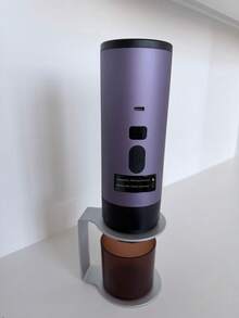 Cafeteira portátil 3 em 1, adequada para café moído, cápsulas de café e expresso. Compacta, sem fio, com bomba de pressão, ideal para viagens, carro, escritório, camping, etc. - Multicolorido - Ver 21