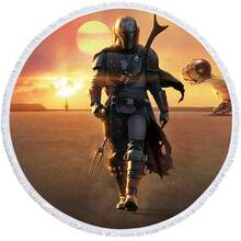 StarWars 星球大战超柔软微纤维流苏沙滩巾/浴巾，柔软防晒 - 彩色 - 查看 13